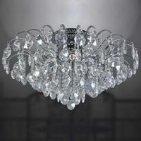 Plafon LAMPA sufitowa FIRENZA MD30196/6 Italux kryształowa OPRAWA glamour crystal przezroczysta