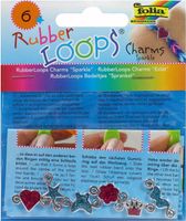 zawieszki charms sparkle 6 szt folia