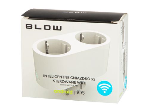INTELIGENTNE GNIAZDKO WiFi SMART TUYA PODWÓJNE WATOMIERZ PROGRAMATOR 16A na Arena.pl