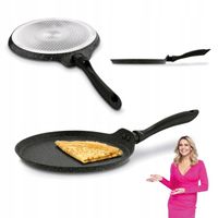 PATELNIA do NALEŚNIKÓW NIEPRZYWIERAJĄCA Indukcja Konighoffer Pollo 24cm