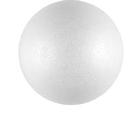 KULA STYROPIANOWA 12 CM KULE BOMBKI STYROPIANOWE