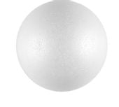 KULA STYROPIANOWA 12 CM KULE BOMBKI STYROPIANOWE