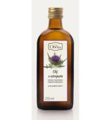 Olej z ostropestu zimno tłoczony, nieoczyszczony, suplement diety 250ml