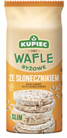 KUPIEC WAFLE RYŻOWE ZE SŁONECZNIKIEM 90G