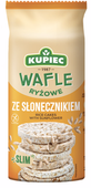 KUPIEC WAFLE RYŻOWE ZE SŁONECZNIKIEM 90G