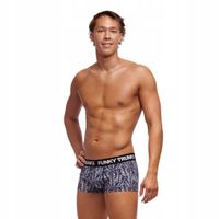 Bielizna męska bokserki spodenki bawełniane Funky Trunks Pressure Palm r.S