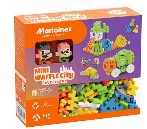 Klocki Waffle Mini - Śmieciarka 148 Elementów na Arena.pl