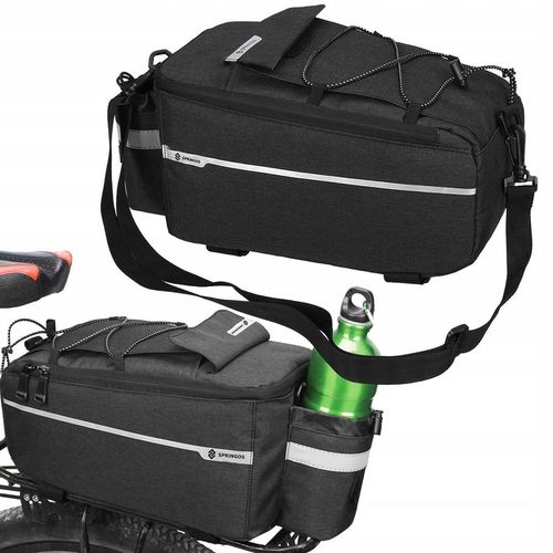 SAKWA ROWEROWA TORBA NA BAGAŻNIK ROWEROWY TERMICZNA POJEMNA DUŻA 8,5l KUFER na Arena.pl