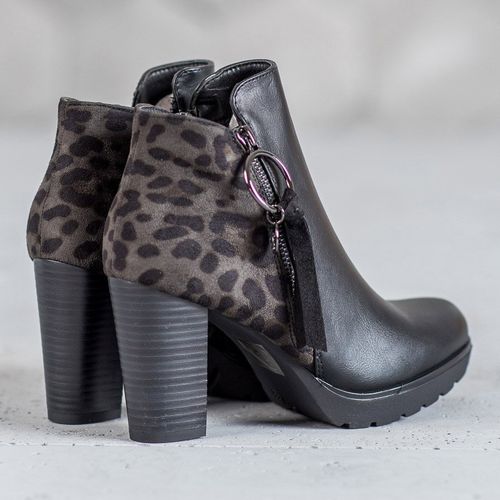 Botki Damskie Leopard Print r.40 na Arena.pl