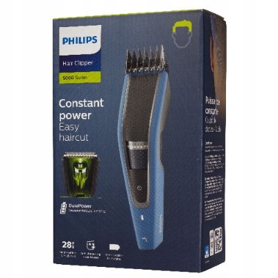 MASZYNKA DO WŁOSÓW PHILIPS SERIES 5000 AKUMULATOROWA TRYMER GOLARKA + ETUI na Arena.pl