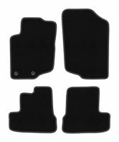 Dywaniki welurowe BASIC czarne Peugeot 207CC 2006-2012