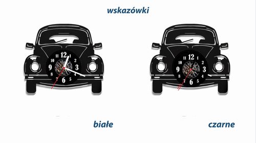Zegar ścienny z płyty winylowej Samochód 118.2 na Arena.pl
