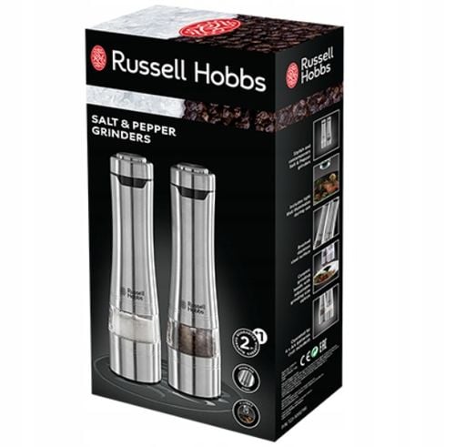 Młynek elektryczny Russell Hobbs 23460-56, stal nierdzewna, regulacja na Arena.pl