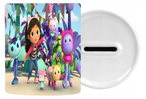 Skarbonka Ceramiczna Koci Domek Gabi na Arena.pl