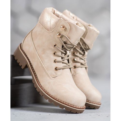 Beżowe Trapery r.39 na Arena.pl