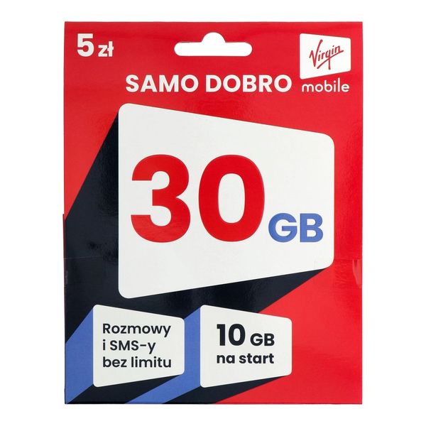 Karta Startowa Virgin 5 zdjęcie 1