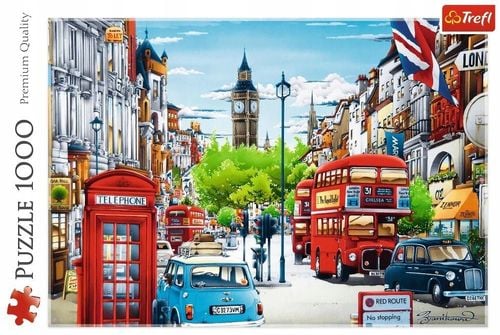 puzzle 1000 ulica londynu 10557 na Arena.pl