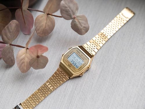 ZEGAREK CASIO ABL-100WEG-9AEF VINTAGE ZŁOTY BLUETOOH KROKOMIERZ DATOWNIK na Arena.pl