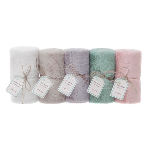 FUTRO PLUSZOWE 15CM X 1M DPFU-012 SZARY DP CRAFT na Arena.pl