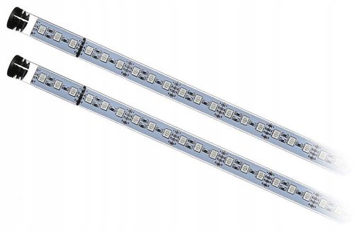 Oświetlenie LED do akwarium lampa świetlówka LED RGB 2x50cm z pilotem na Arena.pl