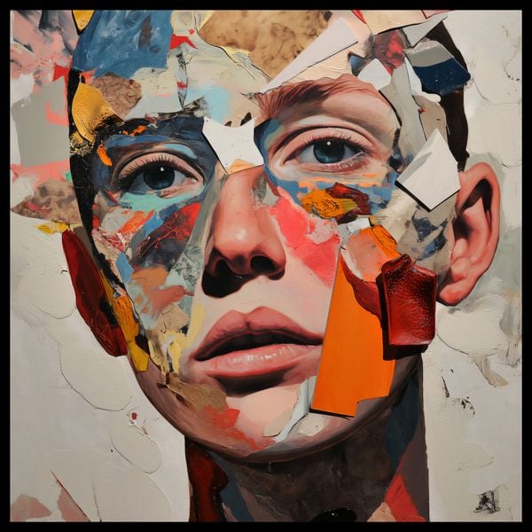 Plakat 50x50cm Podział Samego Siebie zdjęcie 2