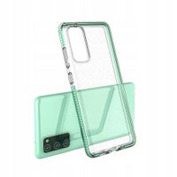 spring case pokrowiec żelowe etui z kolorową ramką do samsung galaxy