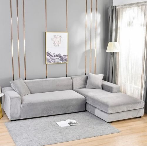 POKROWIEC NA NAROŻNIK KANAPĘ SOFĘ WELUR PREMIUM na Arena.pl