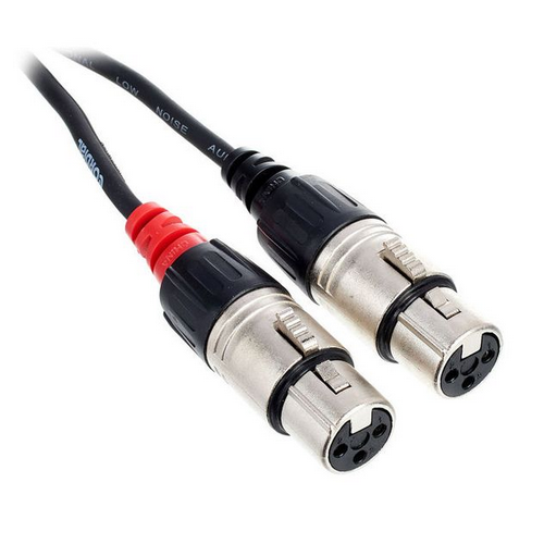 Kabel audio sygnałowy 2x RCA Cinch XLR 1,5m REAN Neutrik Cordial CFU 1.5 FC na Arena.pl