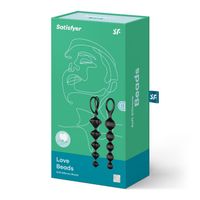 zestaw   satisfyer love beads (set of 2) (black)