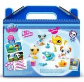 ZESTAW LITTLEST PET SHOP ZWIERZĄTKA BEACH BESTIES FIGURKI + AKCESORIA