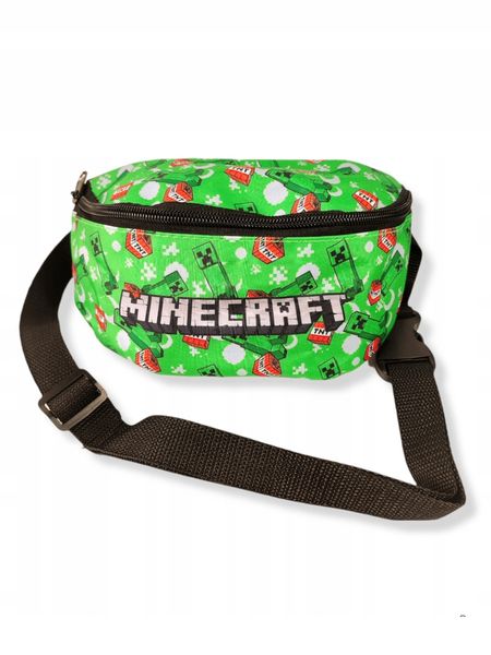 Saszetka nerka dla chłopca Minecraft creeper tnt zdjęcie 3