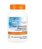 DOCTOR'S BEST High Absorption Magnesium - Magnez (120 tabl.)