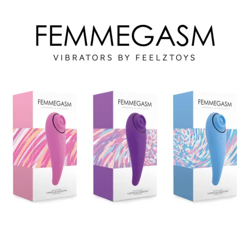 feelztoys femmegasm fioletowy - wibrujący stymulator punktowy ipx6 na Arena.pl