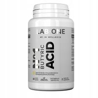 LAB ONE BUTYRIC ACID MAŚLAN SODU trawienie jelita IBS 60 kaps kwas masłowy