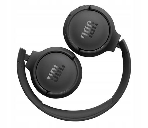 Słuchawki bezprzewodowe JBL Tune 520BT Bluetooth 5.3 USB-C Czarne na Arena.pl
