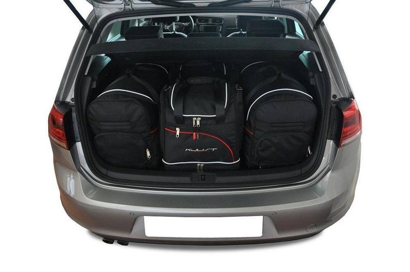 VW GOLF HATCHBACK 2012+ TORBY DO BAGAŻNIKA 4 SZT KJUST zdjęcie 1