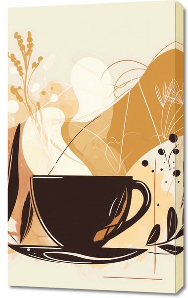 Obraz 60x100cm Aromatyczna Przerwa zdjęcie 1