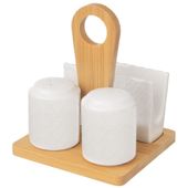 przyprawnik porcelanowy serwetnik solniczka pieprzniczka orion 153692