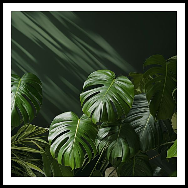 Plakat 90x90cm Szepczące Liście zdjęcie 3