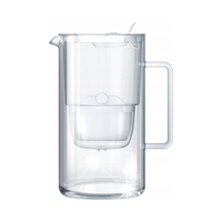 Dzbanek filtrujący Aquaphor Glass Biały + wkład Maxfor+ Mg