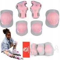 Ochraniacze na rolki zestaw na kolana łokcie rower dla dzieci NIJDAM