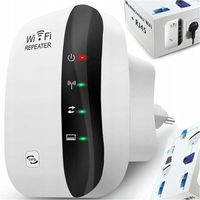 Wzmacniacz sygnału Wi-FI Mocny Repeater Access Point Router 300 Mb/s 2.4GHz
