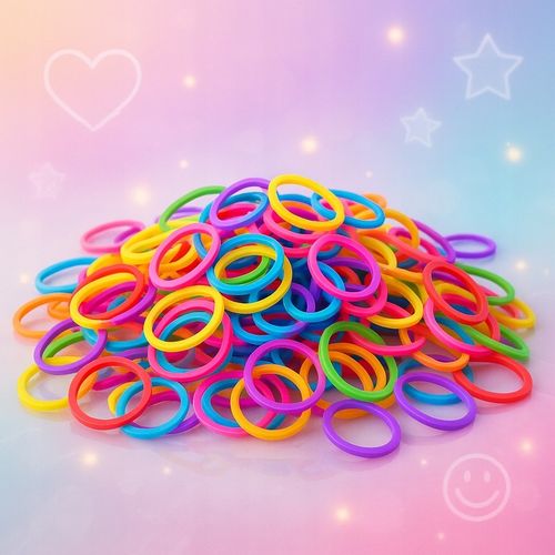 GUMKI DO ROBIENIA BRANSOLETEK DUŻY ZESTAW 6800 ELEMENTÓW XXL DLA DZIECKA HQ na Arena.pl