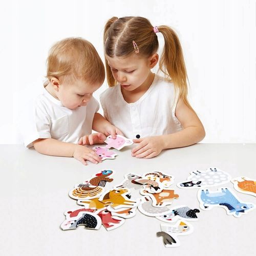 Puzzle do pary Zwierzątka na wsi Czuczu 18m+ na Arena.pl