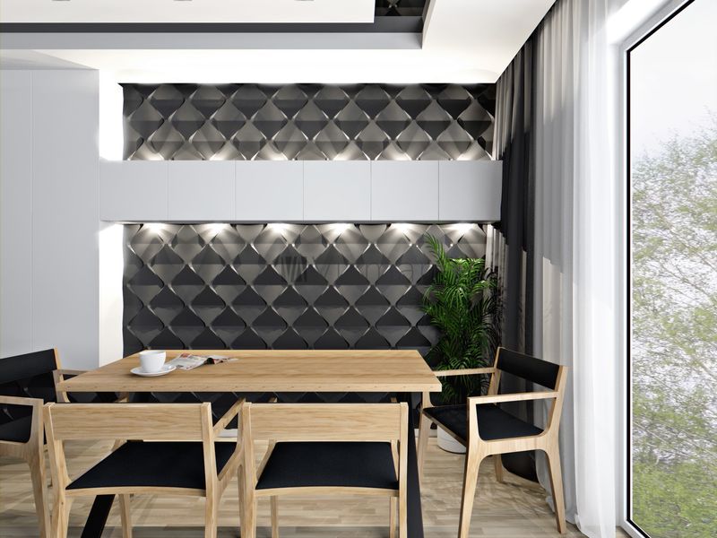 Dekoracyjne Panele Ścienne 60x60 - HARMONIA zdjęcie 6