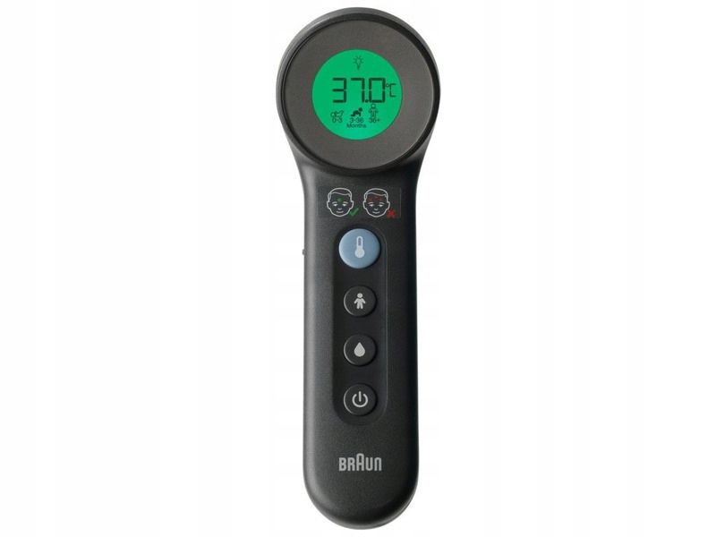 Termometr BRAUN BNT400 Czarny zdjęcie 3
