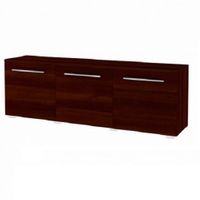 Szafka na buty MAROKO SM Orzech ciemny - SIEDZISKO szafka z półkami