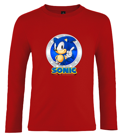 Bluzka Dł.Rękaw Sonic zdjęcie 1