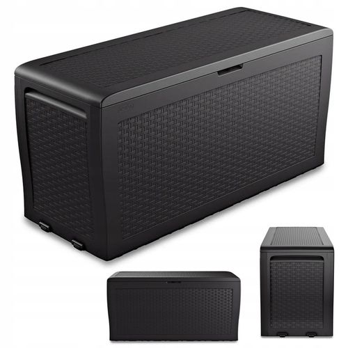 Skrzynia Ogrodowa SAMOA RATTAN Keter Schowek na Balkon Taras 270L na Arena.pl