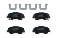 KLOCKI HAMULCOWE PRZÓD HYUNDAI ACCENT IV 2011 2012 2013 2014 2015 2016 2017